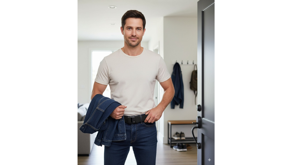 Minimal Design, Always Ready — A Sleek Belt with an Upgraded Non-Slip Buckle