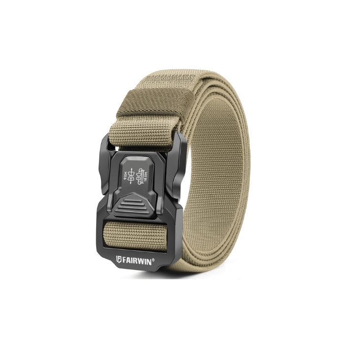 FAIRWIN Tactical Belt for Men, Nylon Web Work Belt