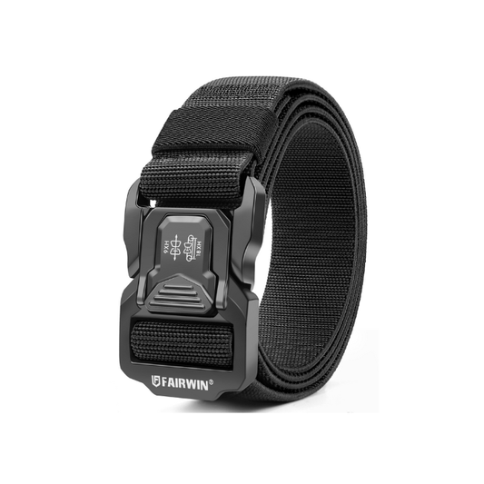 FAIRWIN Tactical Belt for Men, Nylon Web Work Belt