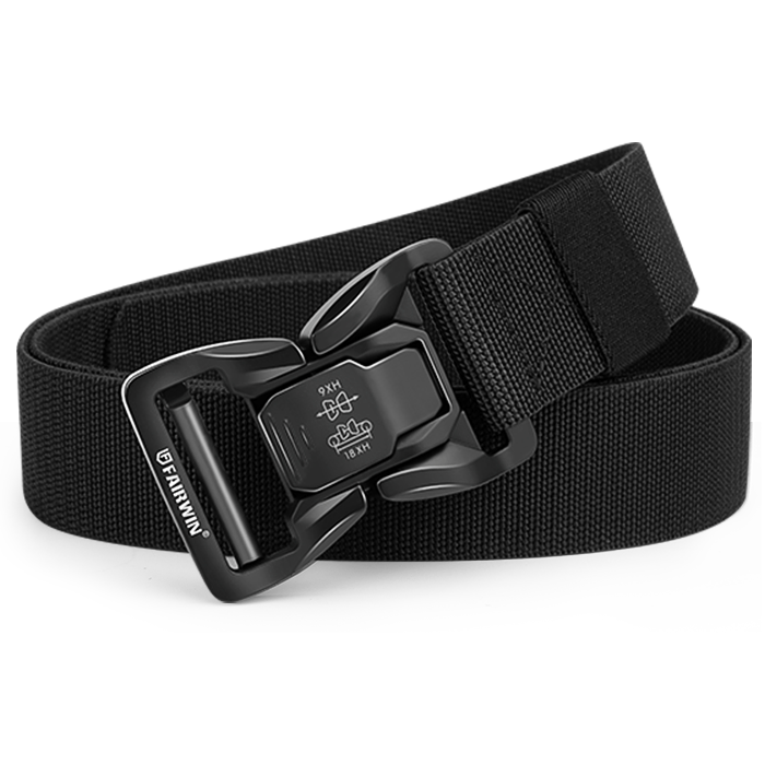 1.5" Stretch Nylon Web Tactical Belt with Alloy Buckle