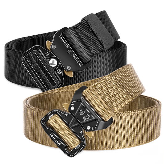 1.5'' Multifunctional Heavy Duty Nylon Belts - 2 Pack