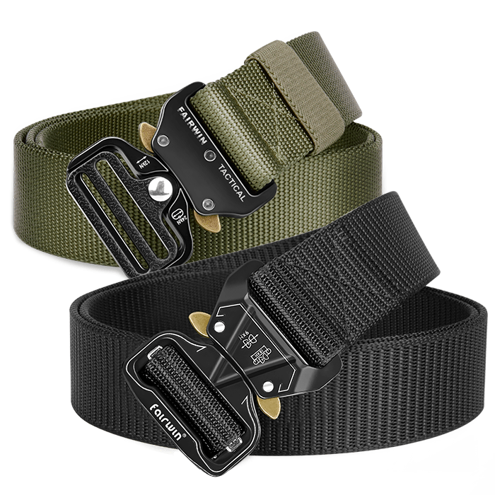 1.5'' Multifunctional Heavy Duty Nylon Belts - 2 Pack