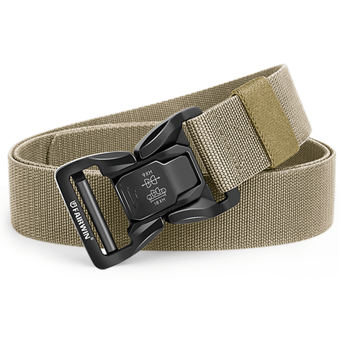1.5" Stretch Nylon Web Tactical Belt with Alloy Buckle
