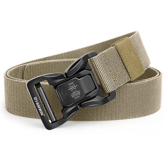 1.5" Stretch Nylon Web Tactical Belt with Alloy Buckle