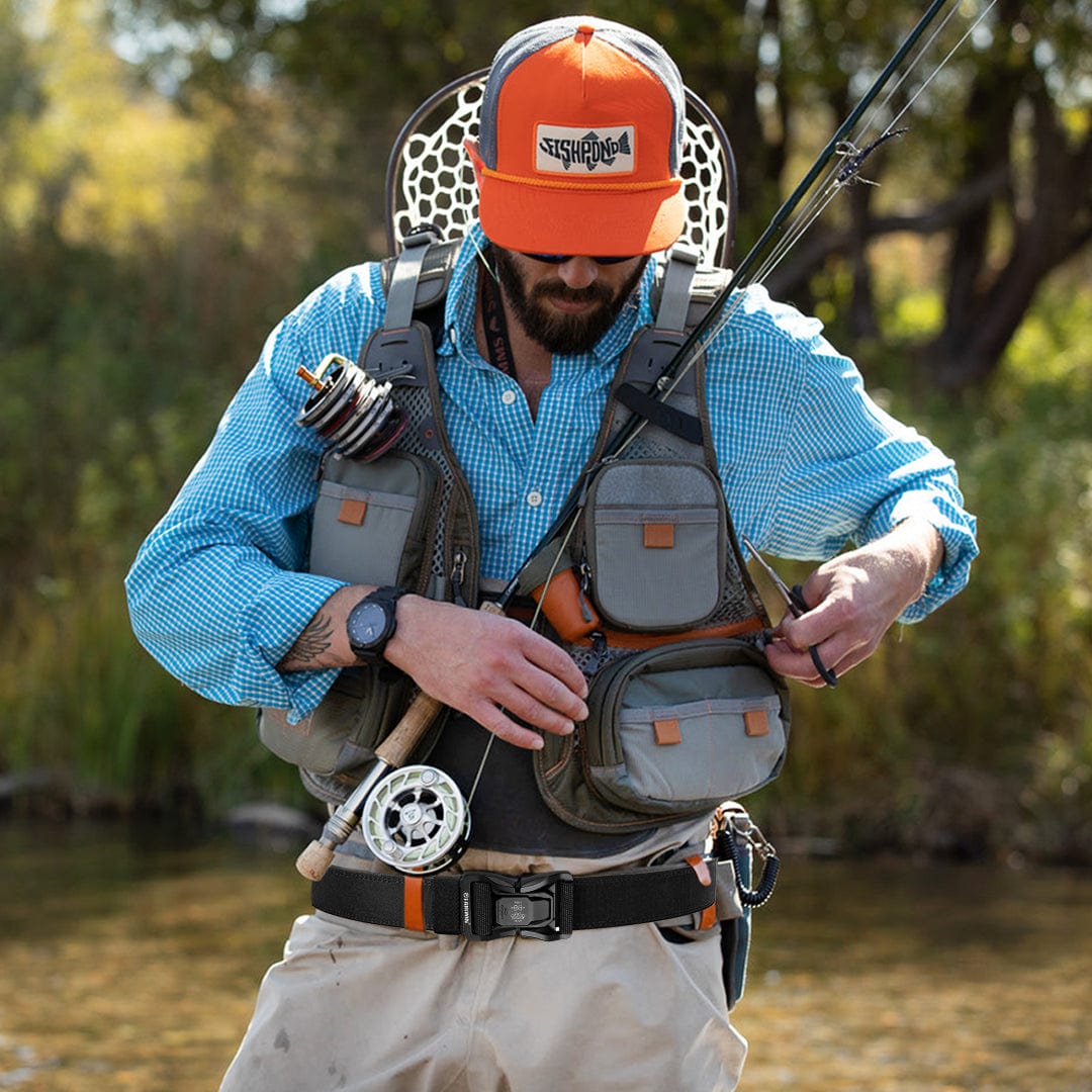 1.5" Stretch Nylon Web Tactical Belt with Alloy Buckle