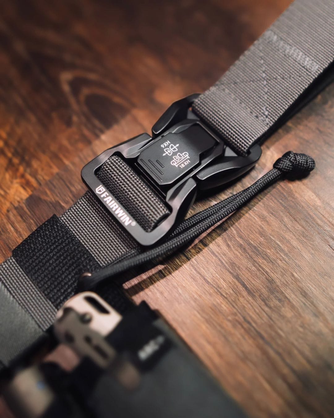 1.5" Stretch Nylon Web Tactical Belt with Alloy Buckle