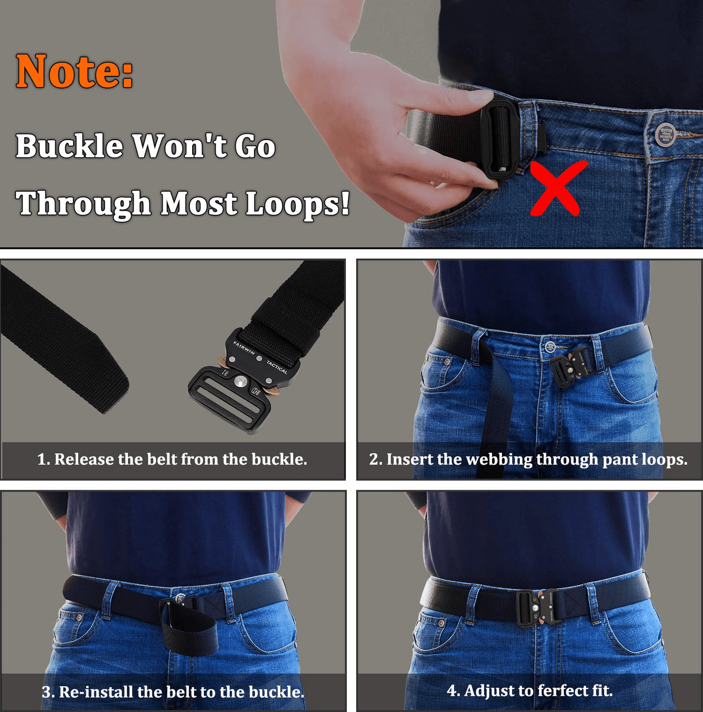 1.5" Multifunctional EDC Belt