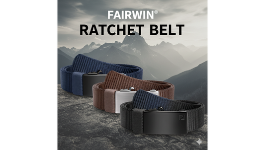 How to Choose the Best Men’s Ratchet Belt and Tactical Belt (Fairwin Guide)