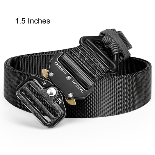 Fairwin 1.5 inch tactical nylon belt for everyday carry and work use