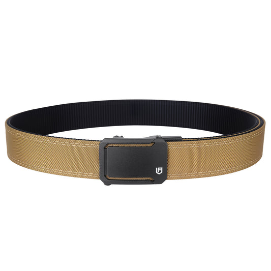 FAIRWIN Tactical Belt, Ratchet CCW EDC Stiff Heavy Duty 1.5" Nylon Work Belt