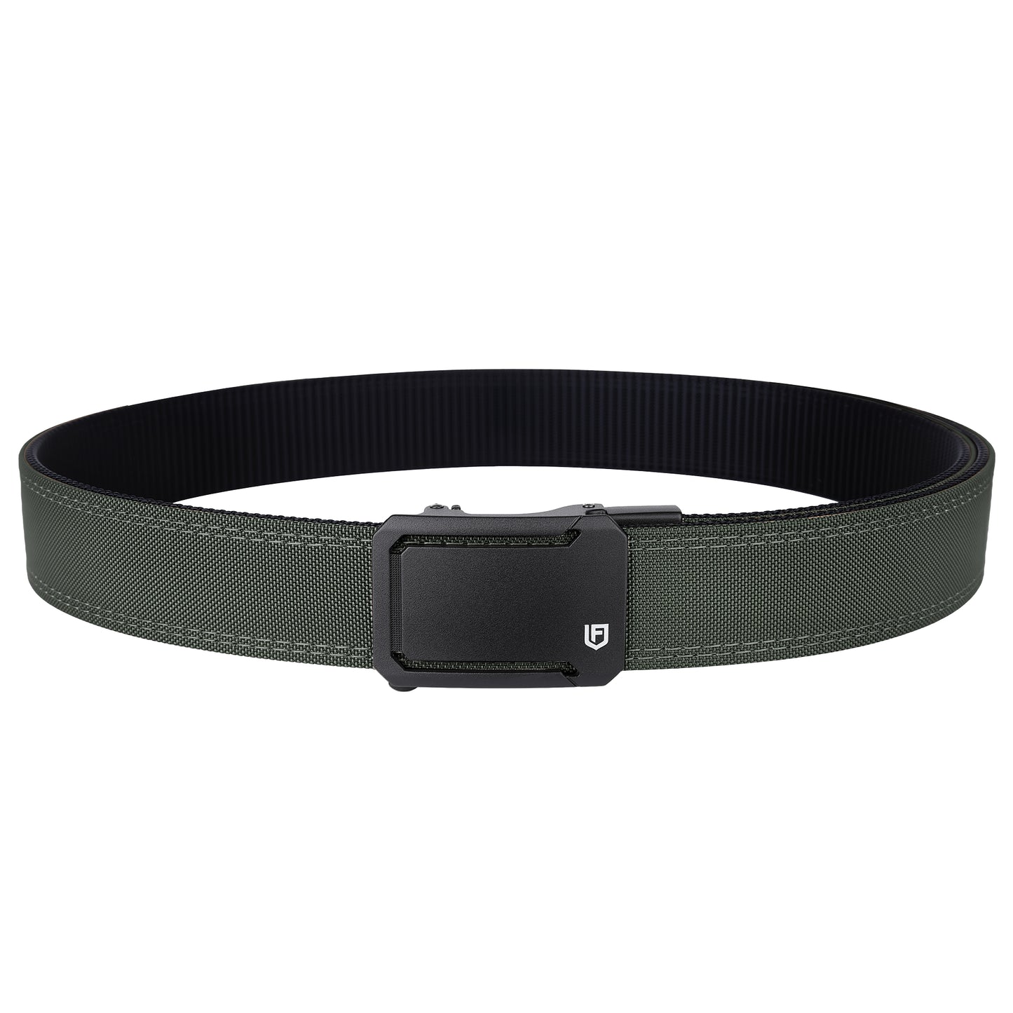 FAIRWIN Tactical Belt, Ratchet CCW EDC Stiff Heavy Duty 1.5" Nylon Work Belt