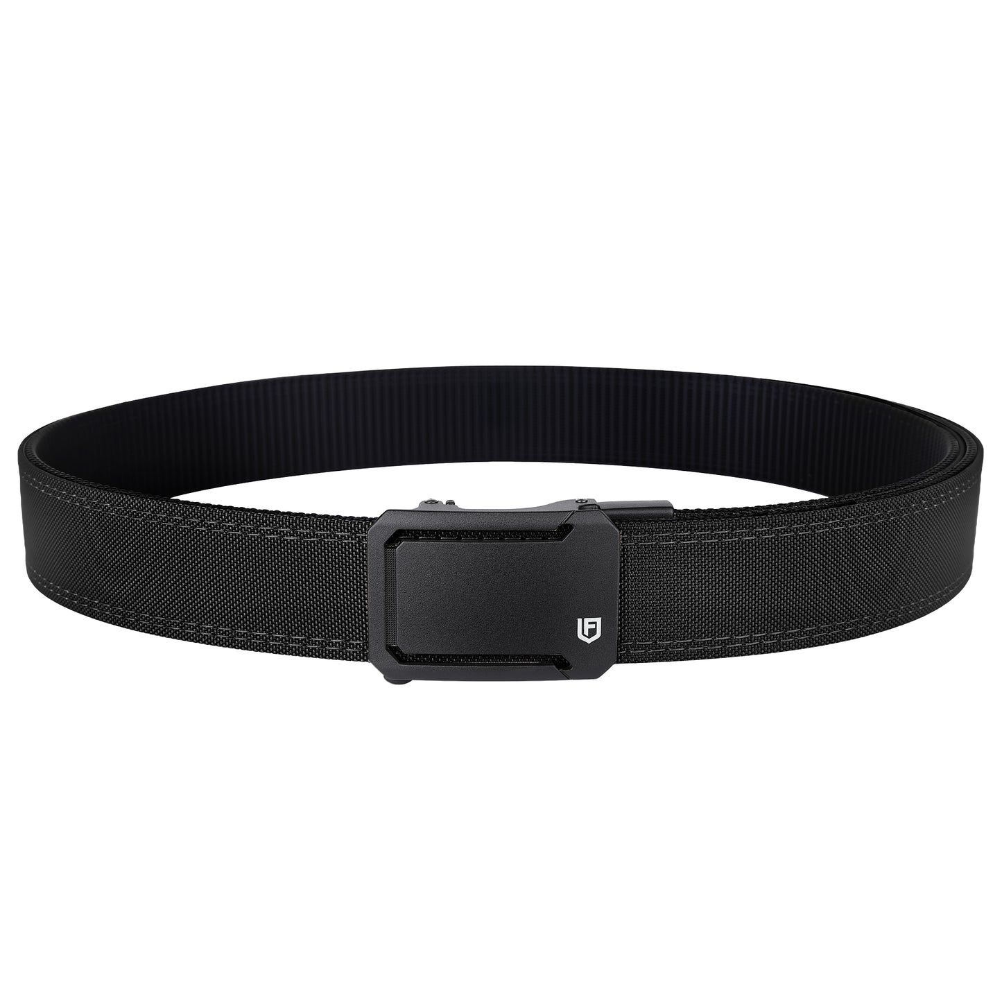 FAIRWIN Tactical Belt, Ratchet CCW EDC Stiff Heavy Duty 1.5" Nylon Work Belt
