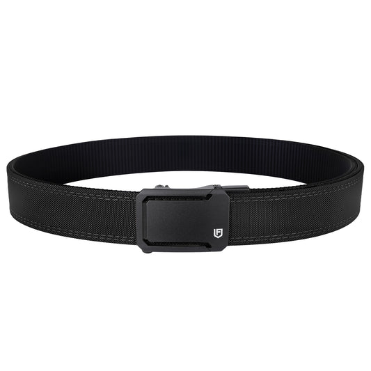 FAIRWIN Tactical Belt, Ratchet CCW EDC Stiff Heavy Duty 1.5" Nylon Work Belt