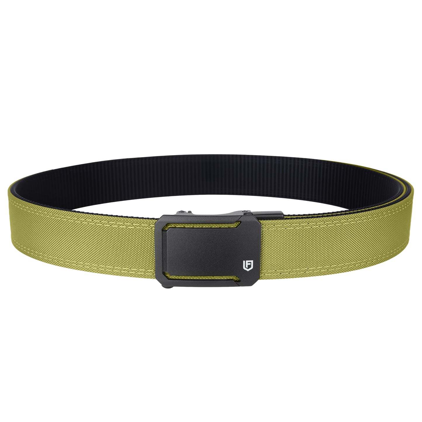 FAIRWIN Tactical Belt, Ratchet CCW EDC Stiff Heavy Duty 1.5" Nylon Work Belt