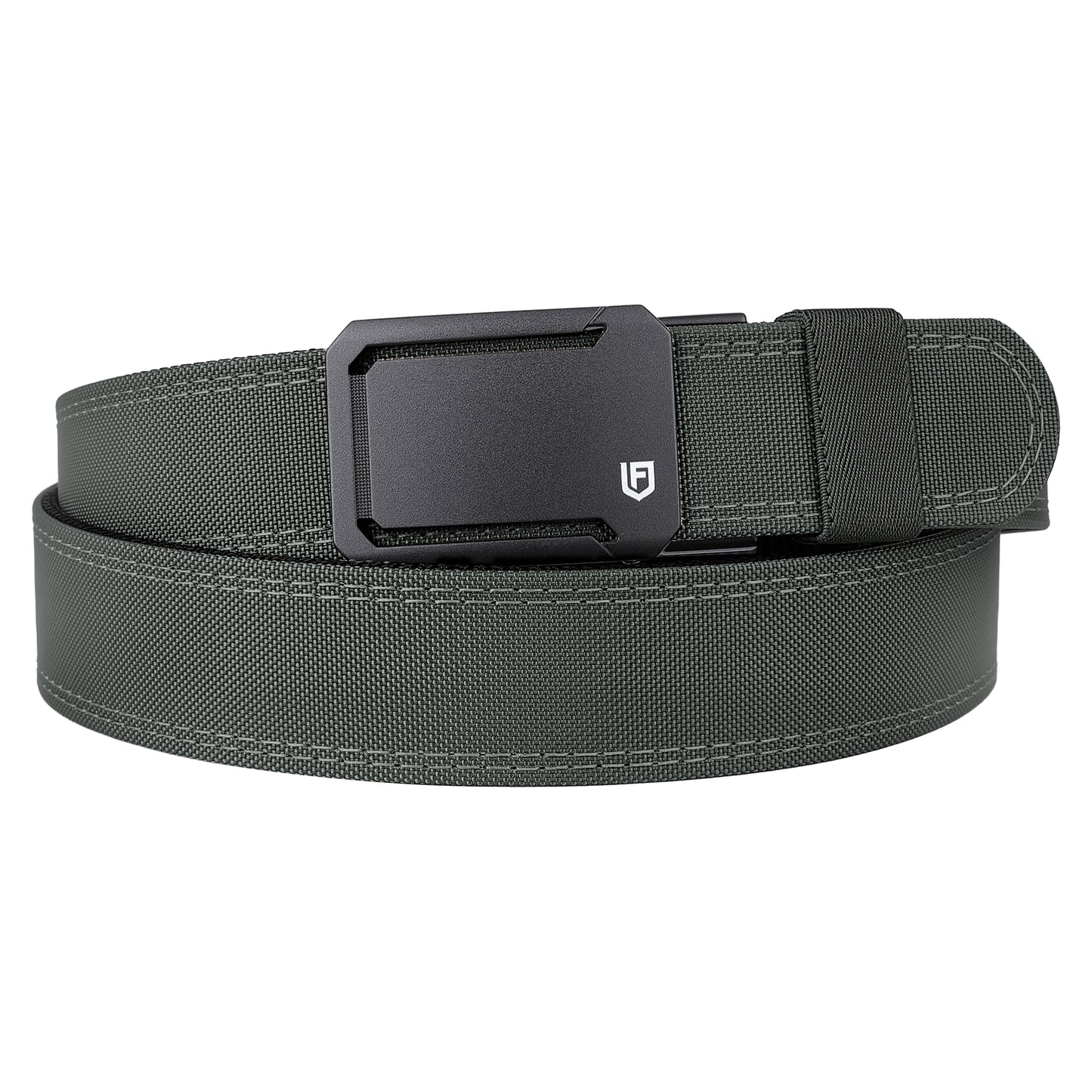 FAIRWIN Tactical Belt, Ratchet CCW EDC Stiff Heavy Duty 1.5" Nylon Work Belt