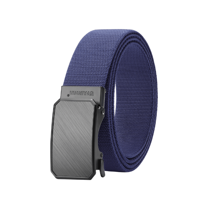 FAIRWIN Ratchet Belts for Men Nylon Web Golf Work Belt with Automatic Buckle