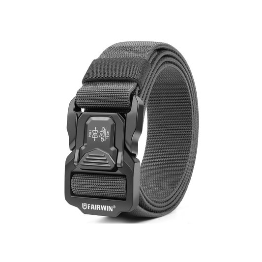 FAIRWIN Tactical Belt for Men, Nylon Web Work Belt