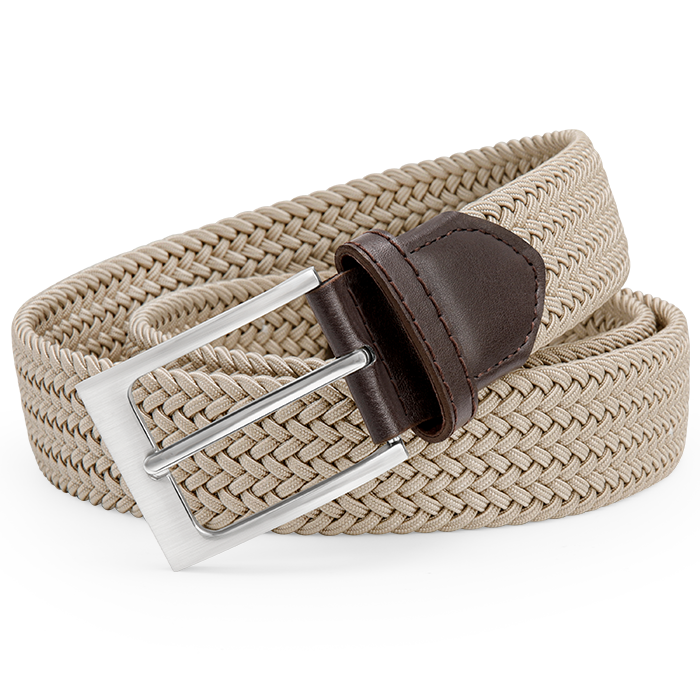 1 3/8" Woven Stretch Casual Golf Belt