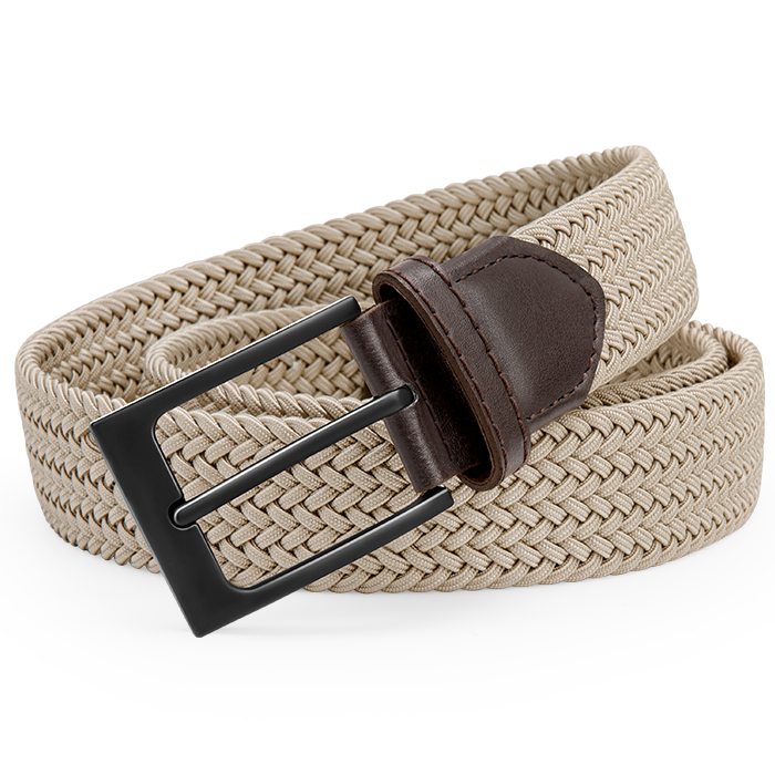 1 3/8" Woven Stretch Casual Golf Belt