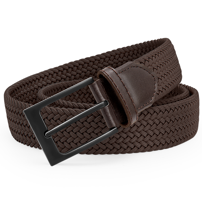 1 3/8" Woven Stretch Casual Golf Belt