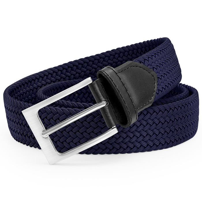 1 3/8" Woven Stretch Casual Golf Belt