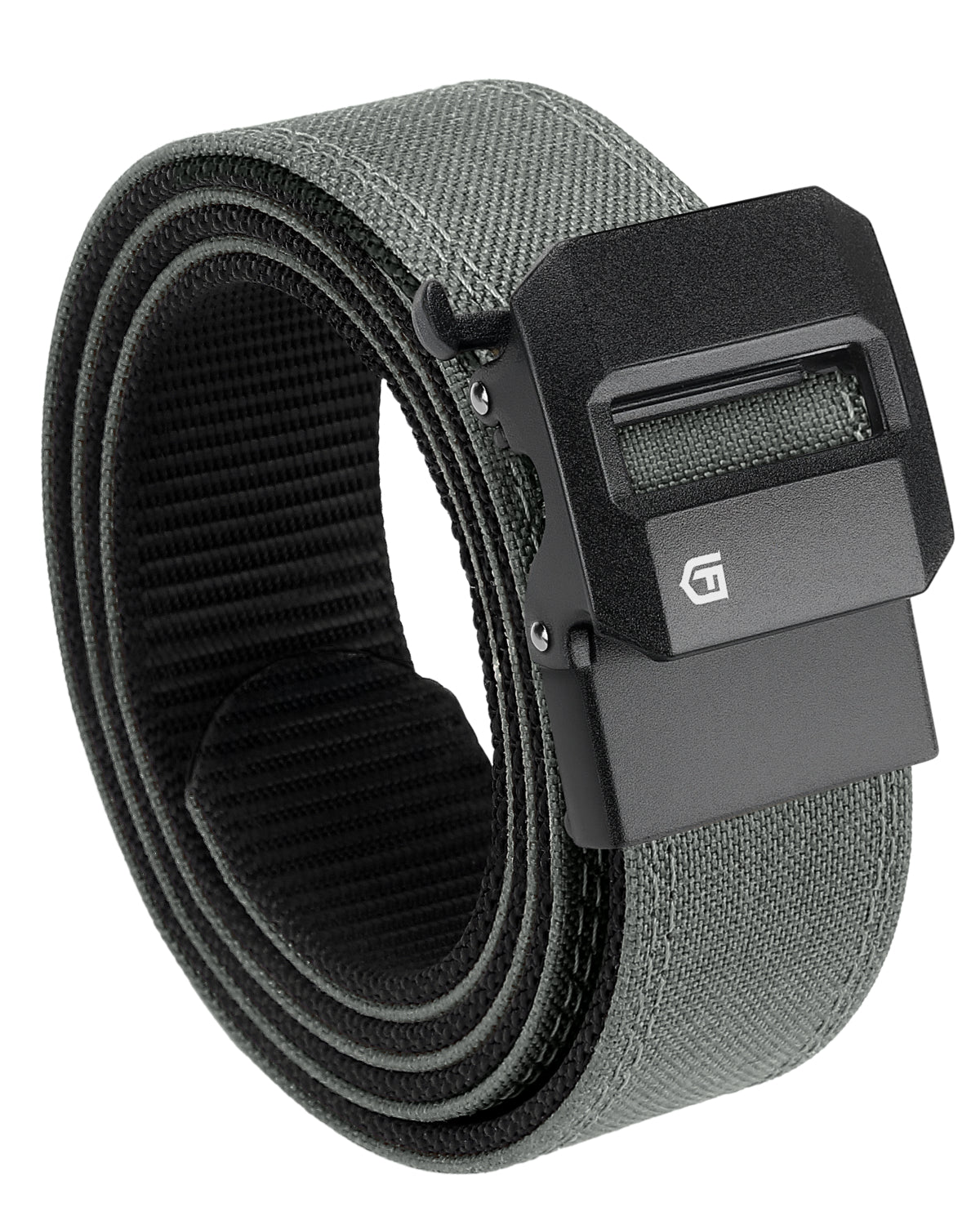 FAIRWIN tactical gun belt in Grey - rolled view