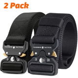 1.5 Inch Nylon Web Belt Tactical Belt 2 Pack