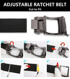 Ratchet Belts Automatic Buckle Adjustable Tactical Nylon Belt